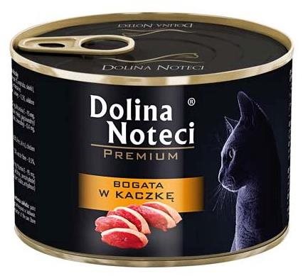 Dolina Noteci Premium Kačacina 185 g Konzerva pre mačky