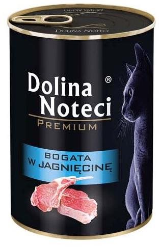 Dolina Noteci Premium Jahňacina 400 g Konzerva pre mačky