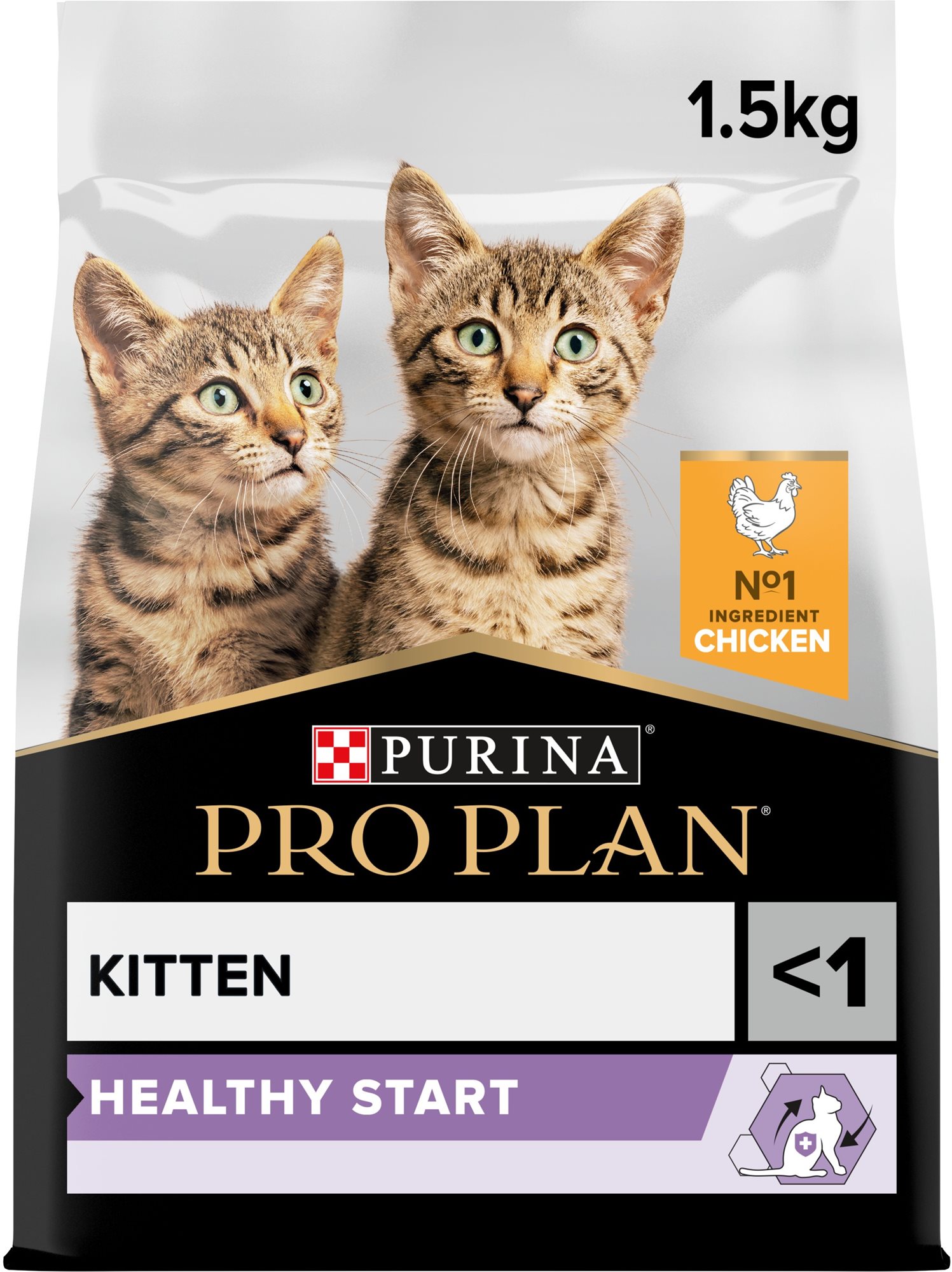 Pro Plan Cat Kitten healthy start s  s kuraťom 1,5 kg Granule pre...