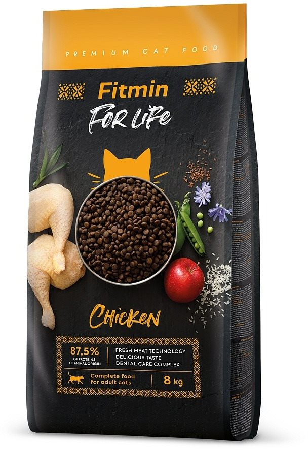 Fitmin  For Life Cat Adult Chicken 8 kg Granule pre mačky
