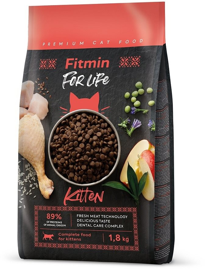 Fitmin For Life Kitten 1,8 kg Granule pre mačiatka
