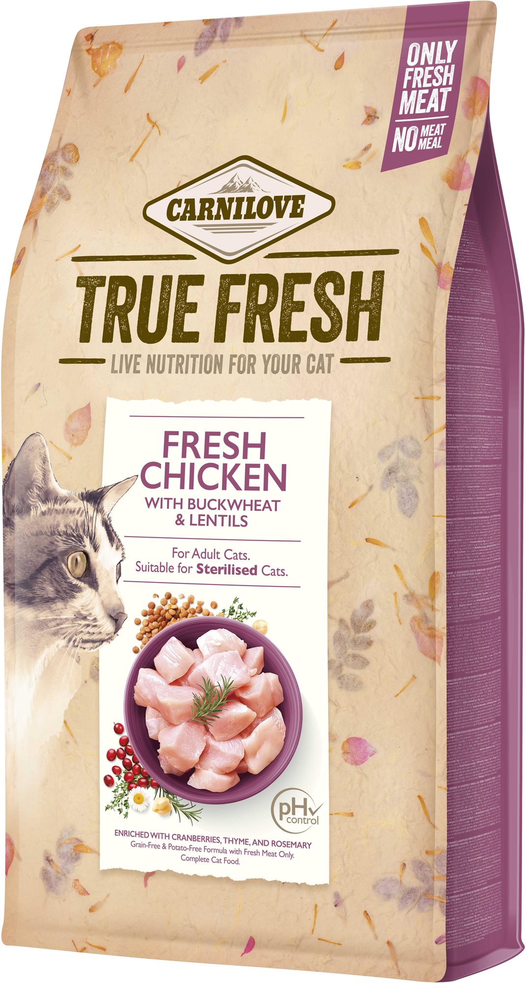 Carnilove True Fresh Cat Chicken 1,8 kg Granule pre mačky