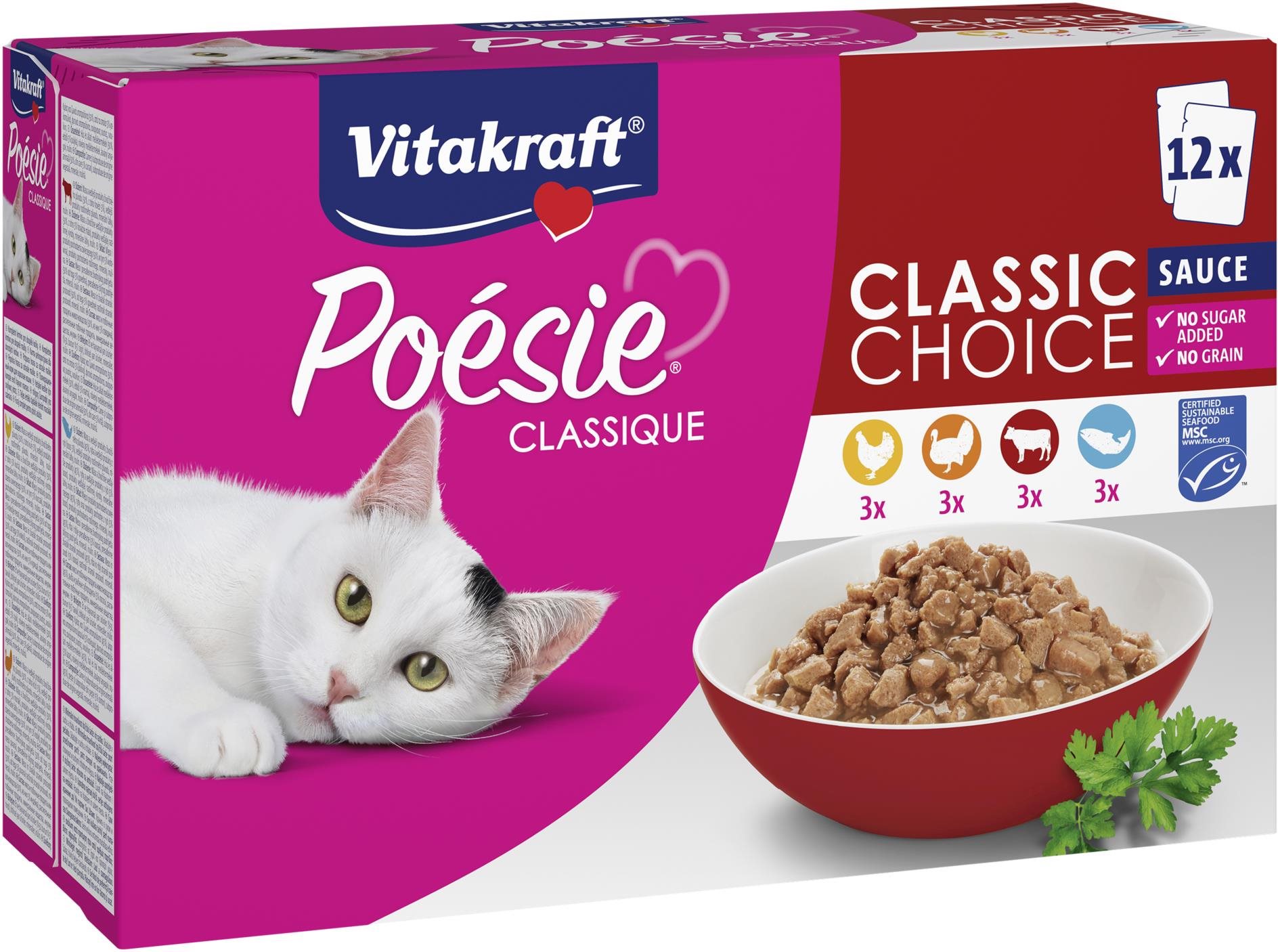 Vitakraft Cat mokré krmivo Poésie® Classique classic multipack mix...
