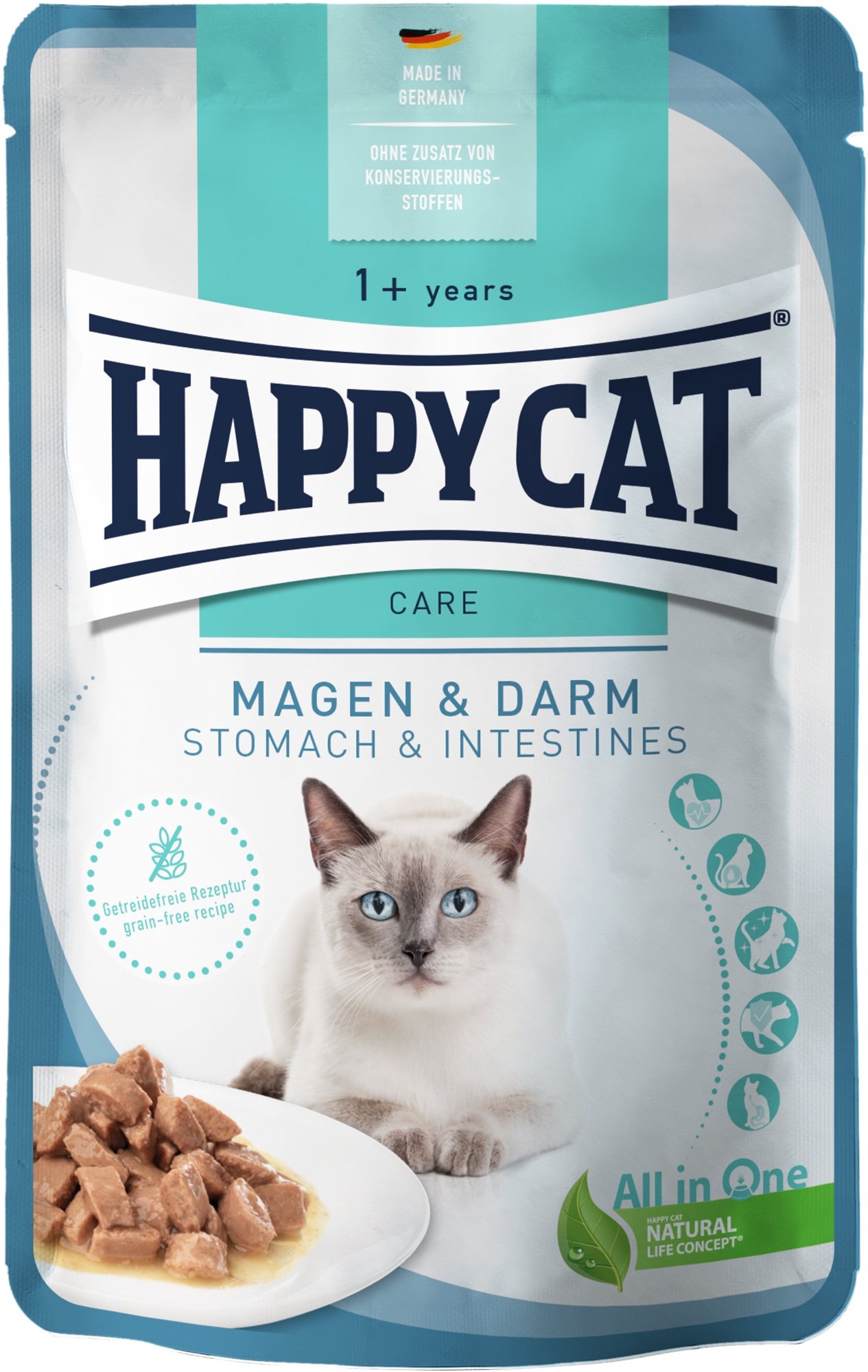 Happy Cat Kapsička Sensitive MIS Magen & Darm 85 g Kapsička pre mačky
