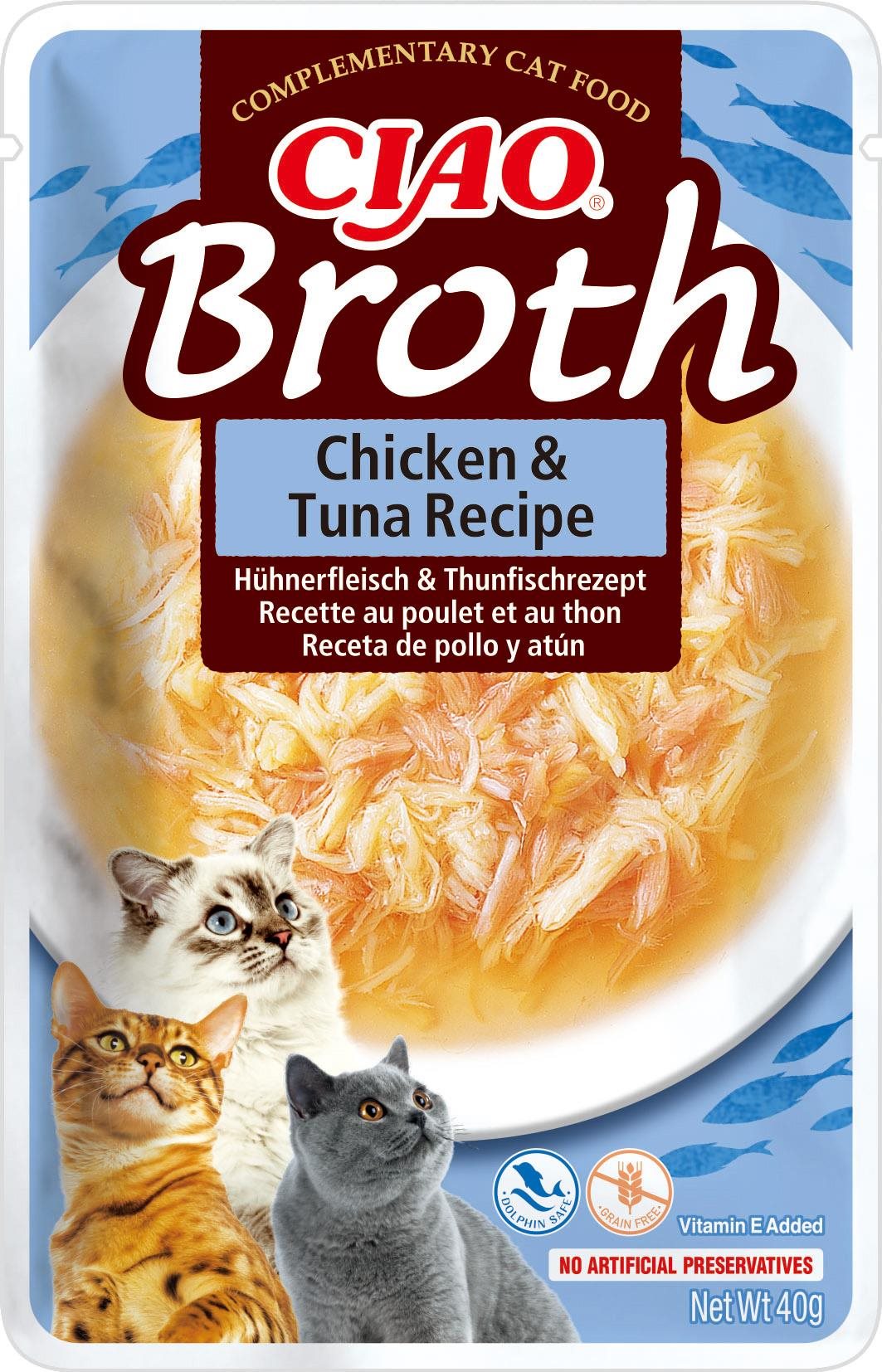 Ciao Churu Cat Broth kuracia a tuniaková receptúra 40 g Polievka...