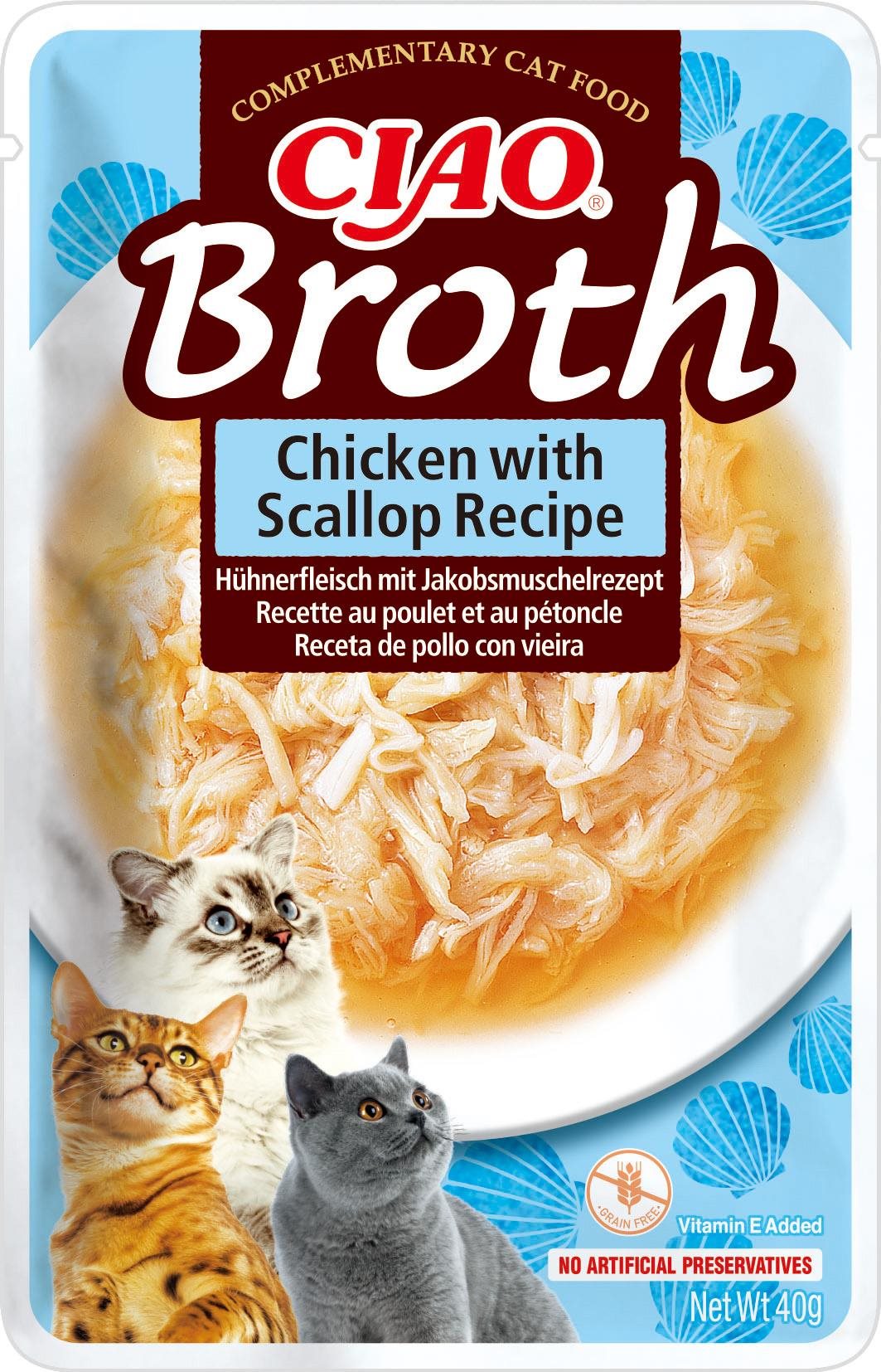 Ciao Churu Cat Broth kuracia a hrebenatková receptúra 40 g Polievka...
