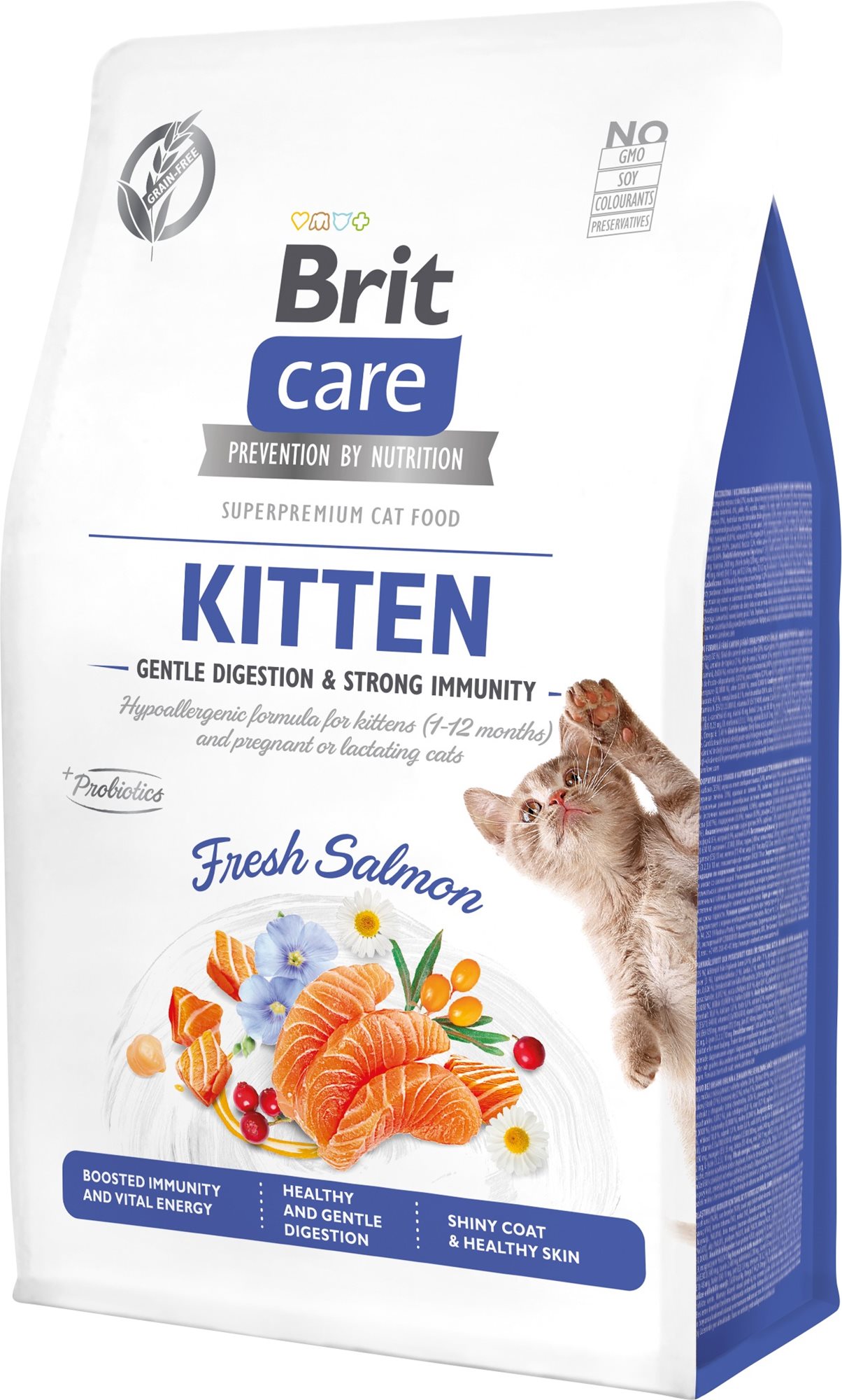 Brit Care Cat Grain-Free Kitten Gentle Digestion & Strong Immunity...
