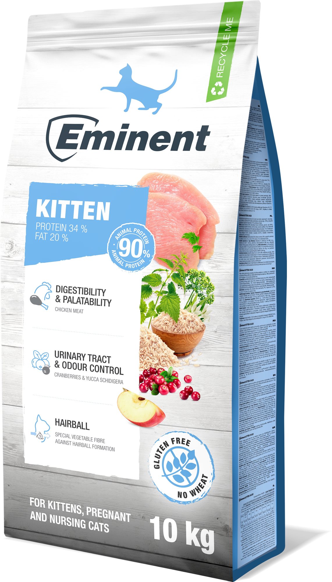 Eminent Kitten High Premium 10 kg Granule pre mačiatka