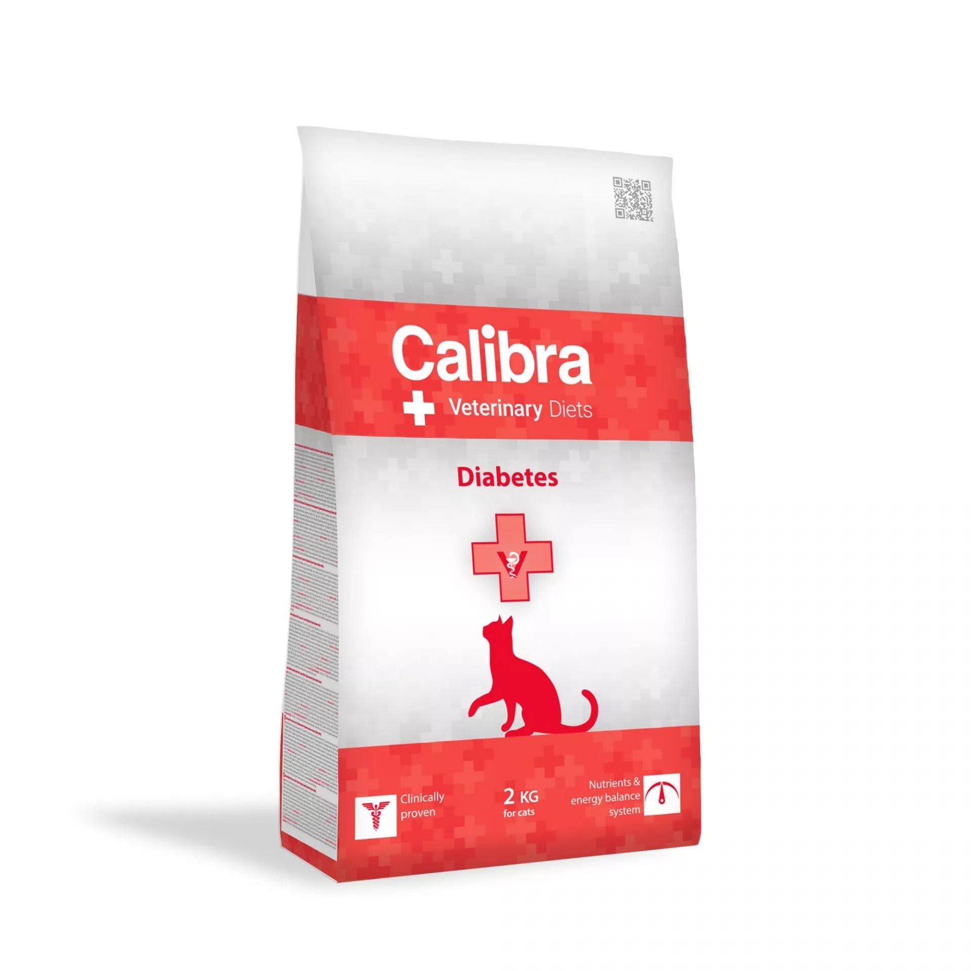 Calibra VD Cat Diabetes 2 kg Diétne granule pre mačky