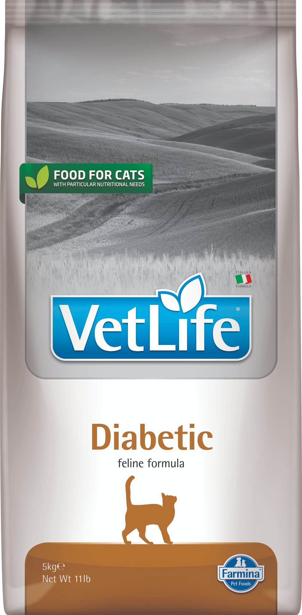 Vet Life Natural CAT Diabetic 10 kg Diétne granule pre mačky