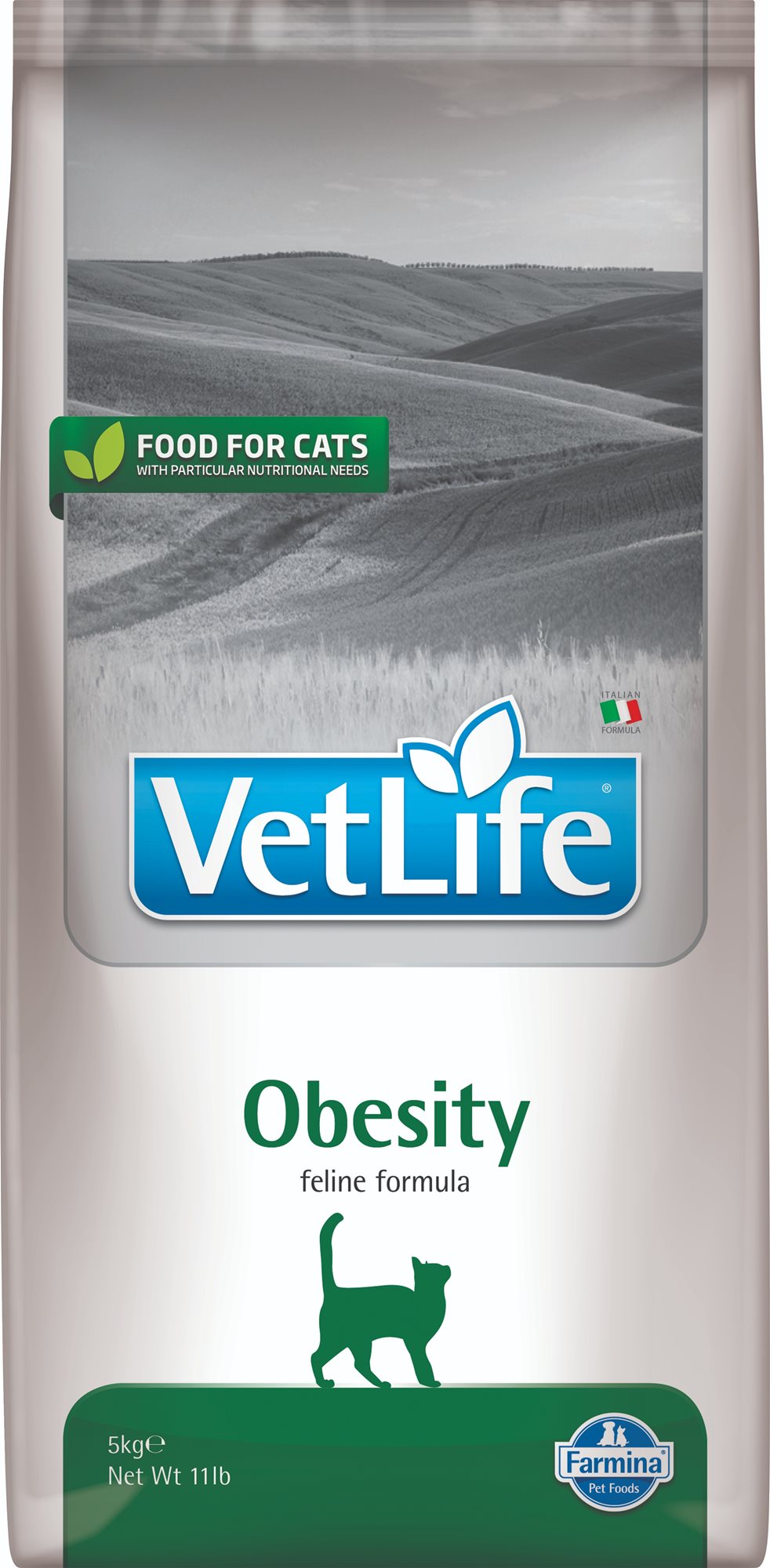 Vet Life Natural CAT Obesity 10 kg Diétne granule pre mačky