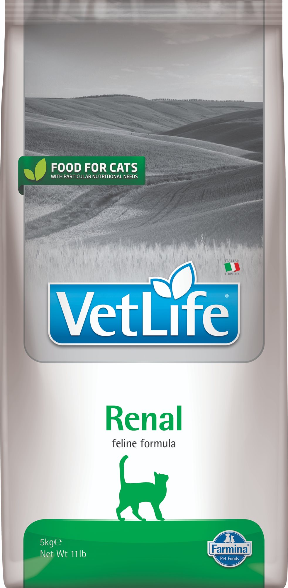 Vet Life Natural CAT Renal 10 kg Diétne granule pre mačky