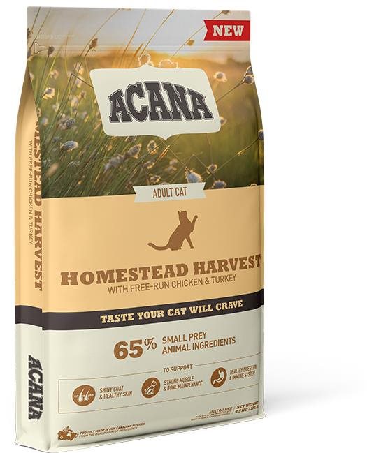 Acana Homestead Harvest Cat 4,5 kg Granule pre mačky