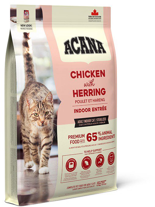 Acana Indoor Entreé Cat 4,5 kg Granule pre mačky
