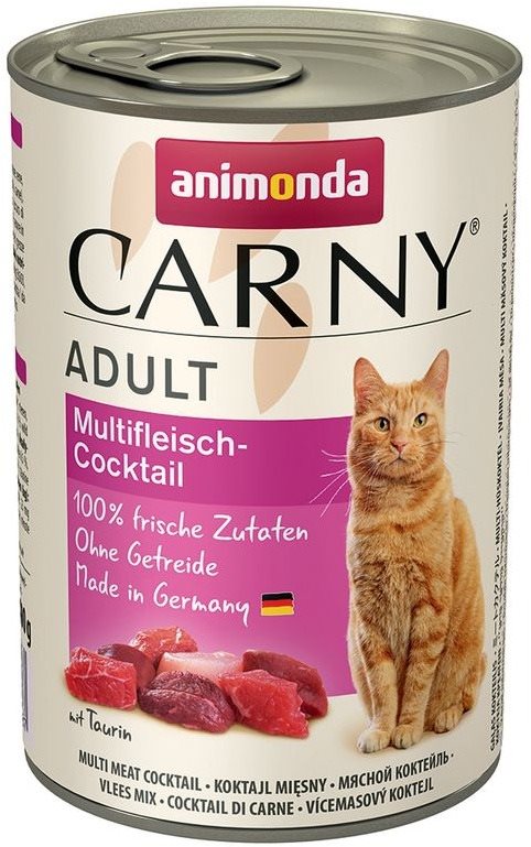 Animonda konzerva pre mačky Carny Adult mäsový koktail 400 g...