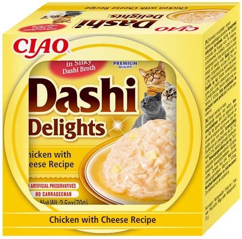 Ciao Dashi Delights kura so syrom 70 g Vanička pre mačky