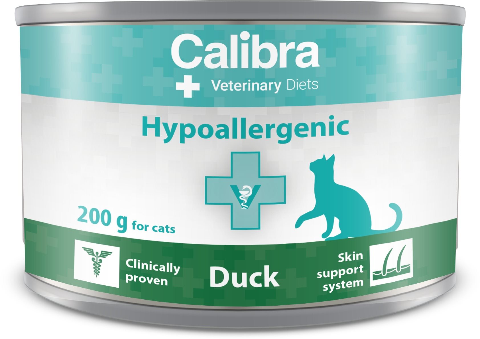 Calibra VD Cat konzerva Hypoallergenic Duck 200 g Diétna konzerva...
