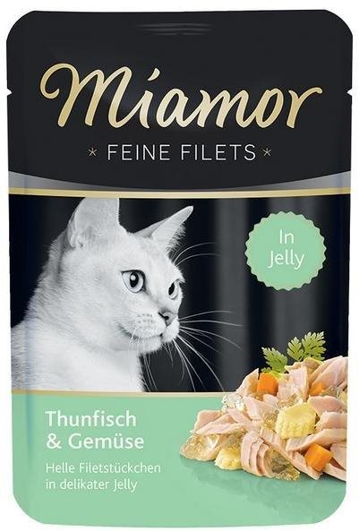 Miamor Fine Finest tuniak + zelenina kapsička 100 g Kapsička pre...