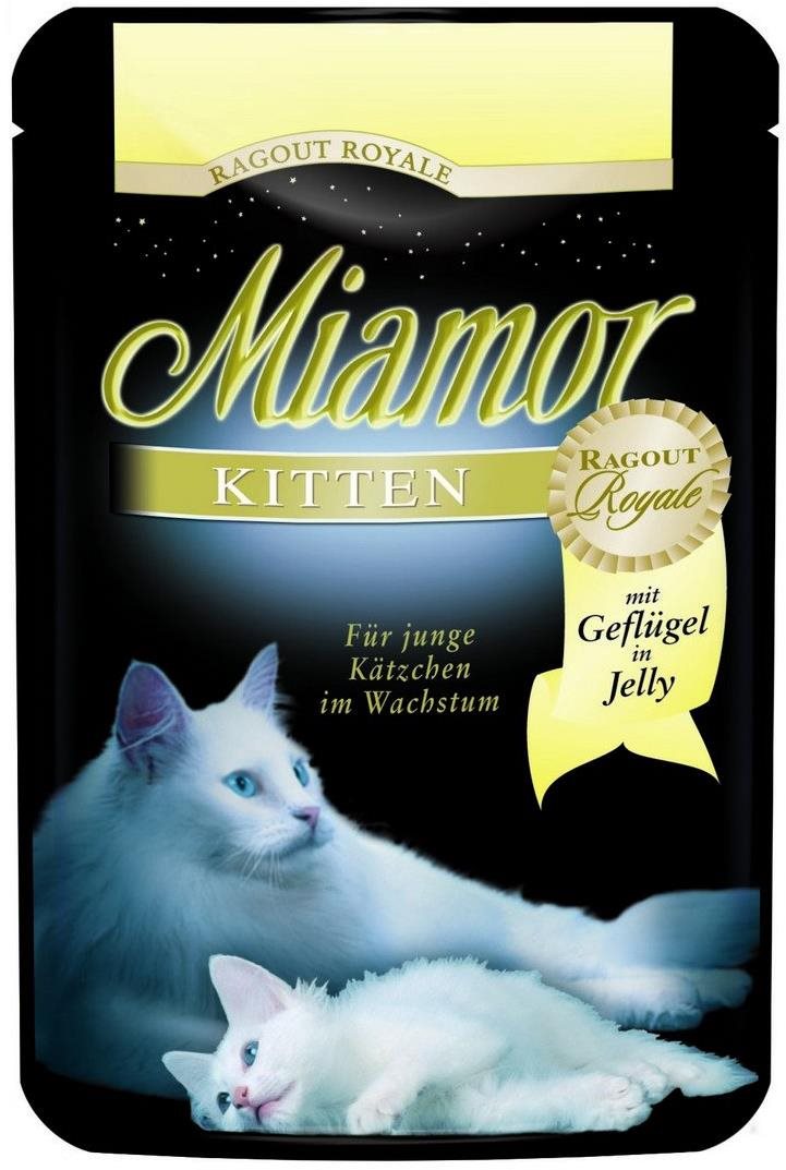 Miamor Ragout Kitten kuracia kapsička 100 g Kapsička pre mačky