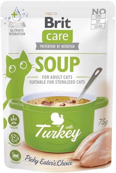 Brit Care Cat Polievka s morkou 75 g Polievka pre mačky