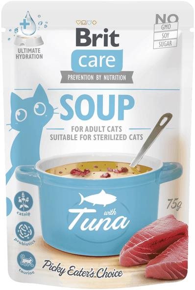 Brit Care Cat Polievka s tuniakom 75 g Polievka pre mačky
