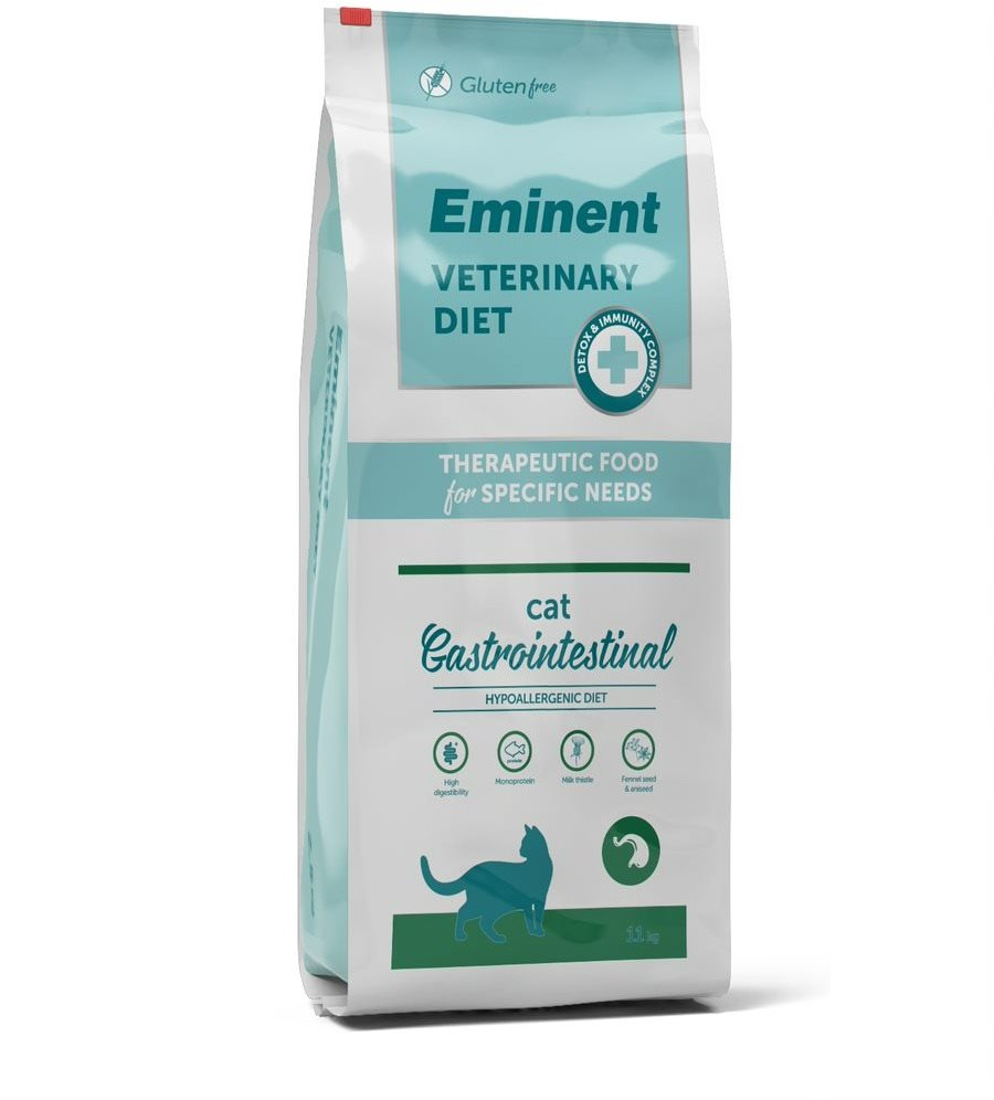 Eminent Vet Diet Cat Gastrointestinal/Hypoallergenic 11 kg Diétne...