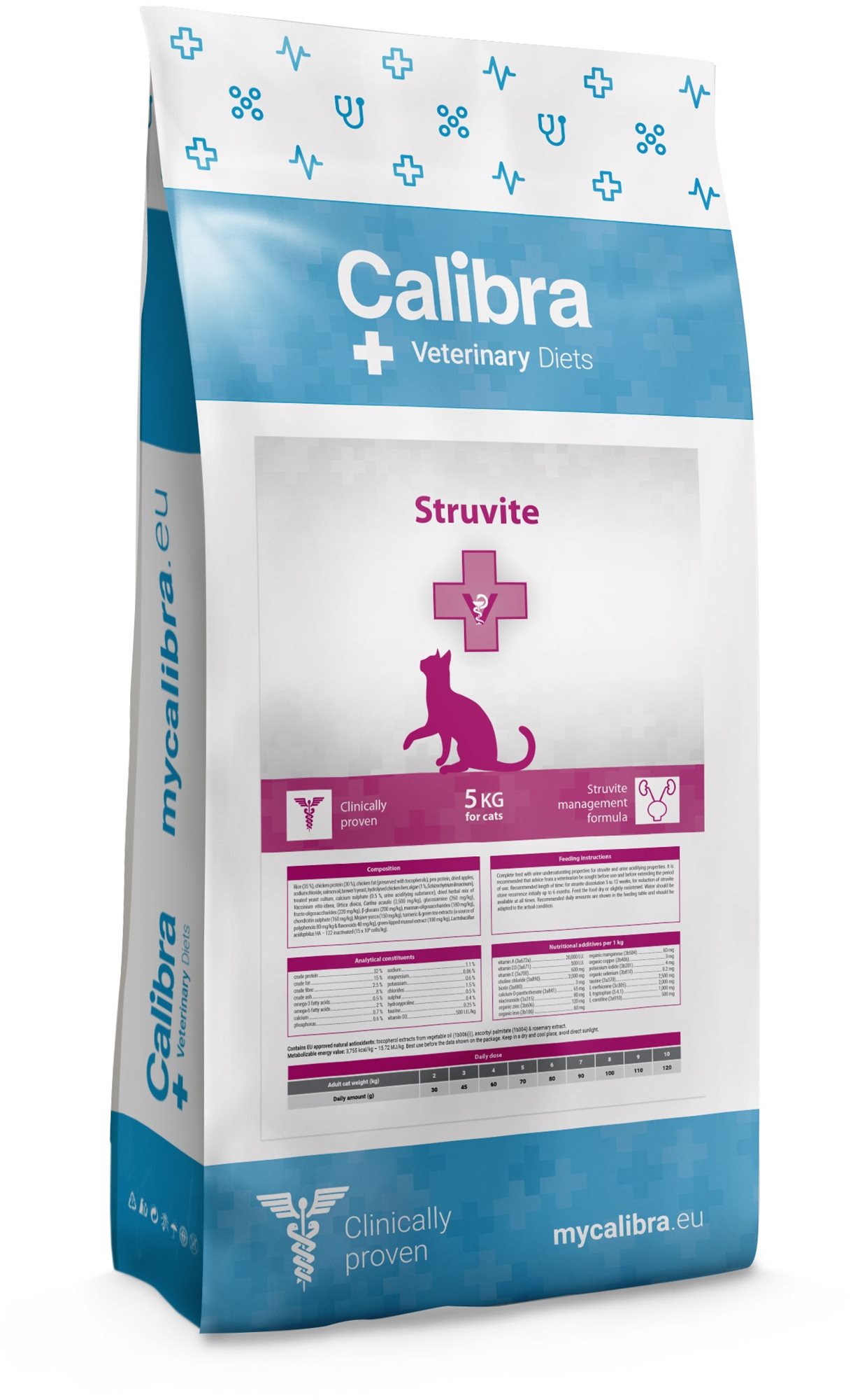 Calibra VD Cat Struvite 5 kg Diétne granule pre mačky