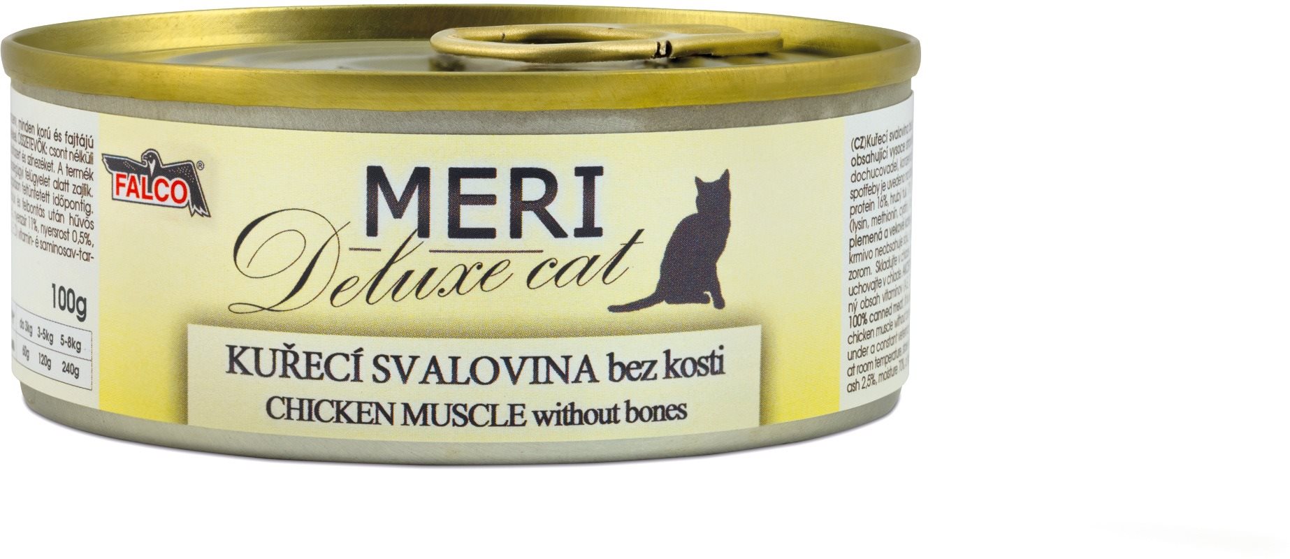 Sokol Falco MERI kuracia svalovina bez kosti 100 g Konzerva pre mačky
