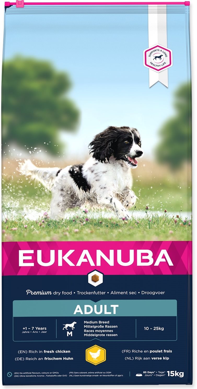 Eukanuba Adult Medium 15 kg Granuly pre psov