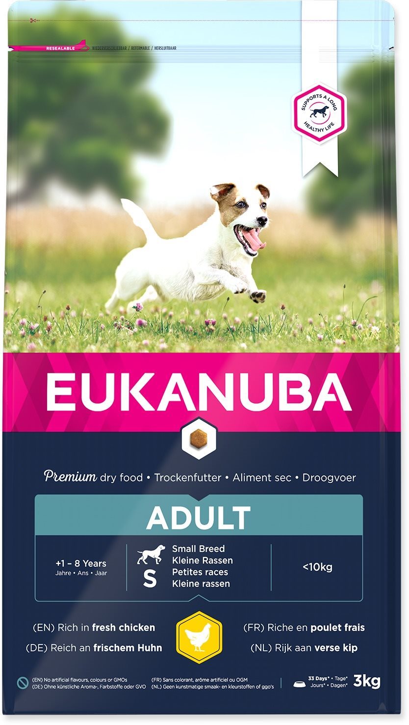 Eukanuba Adult Small 3 kg Granuly pre psov