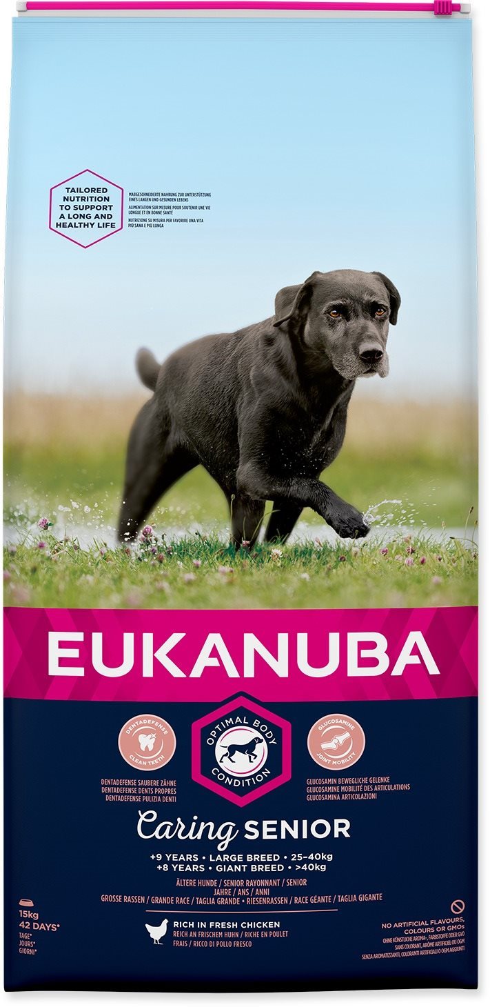 Eukanuba Senior Large 15 kg Granuly pre psov