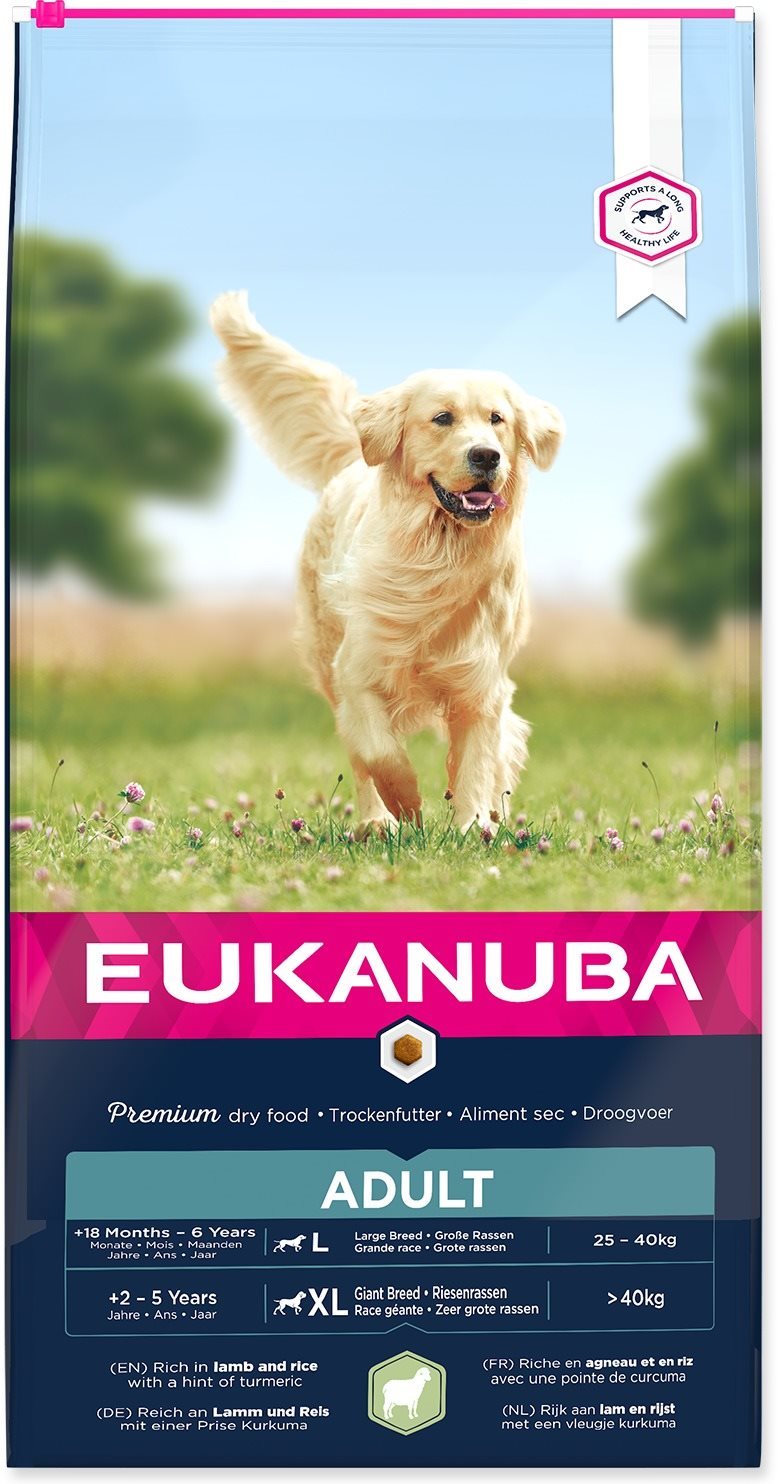 Eukanuba Adult Large & Giant Lamb 12 kg Granuly pre psov