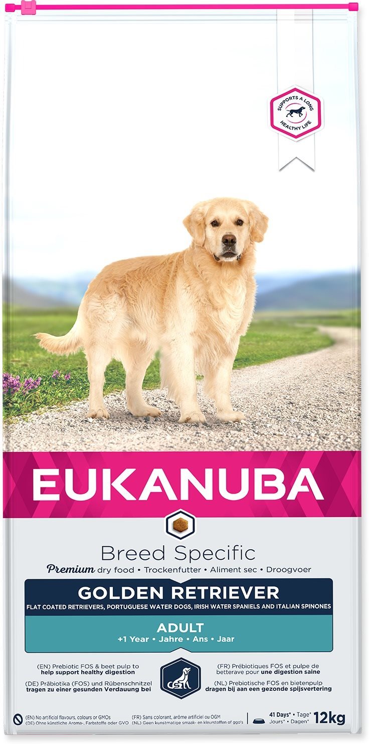 Eukanuba Golden Retriever 12 kg Granuly pre psov