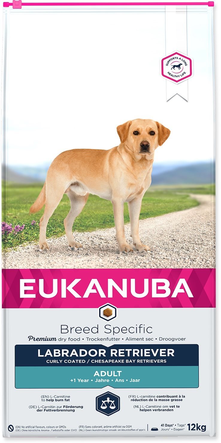 Eukanuba Labrador Retriever 12 kg Granuly pre psov