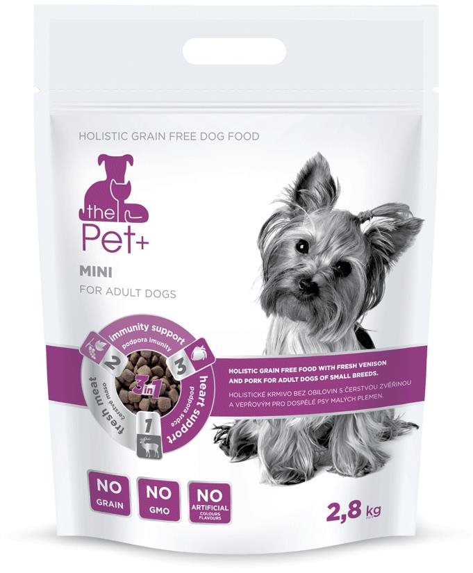 ThePet+ 3 in 1 Dog Adult Mini 2,8 kg Granuly pre psov