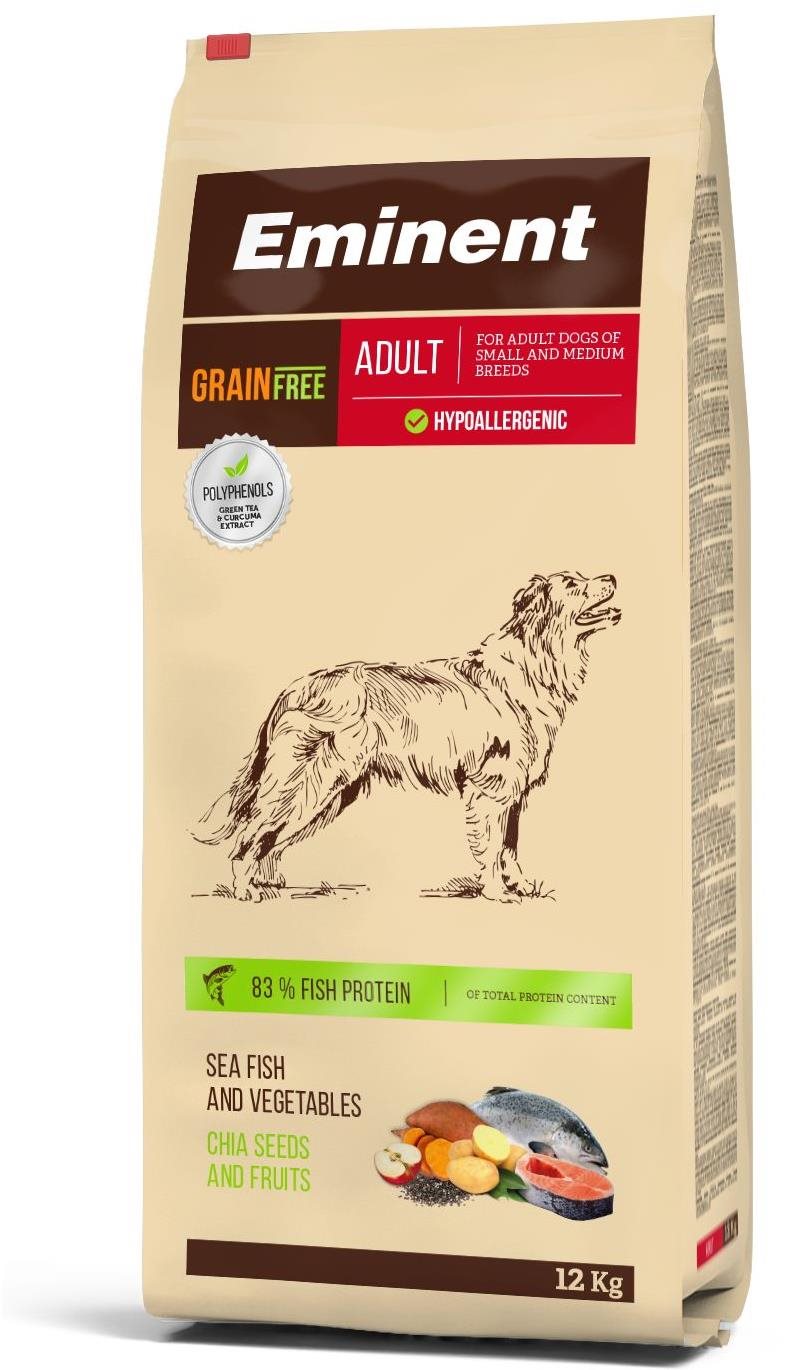 Eminent Grain Free Adult 12 kg Granuly pre psov