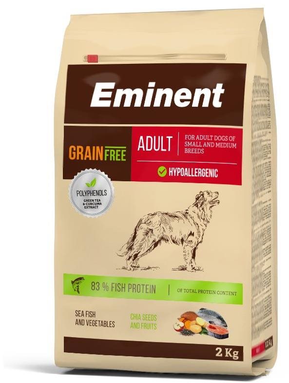 Eminent Grain Free Adult 2 kg Granuly pre psov