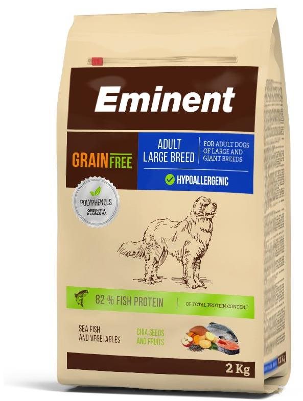 Eminent Grain Free Adult Large Breed 2 kg Granuly pre psov