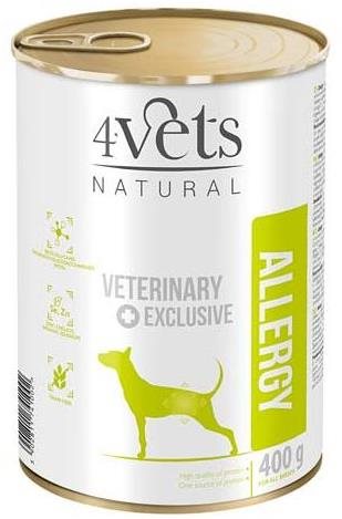 4Vets Natural Veterinary Exclusive allergy Dog Lamb 400 g Diétna...