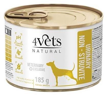 4Vets Natural Veterinary Exclusive Urinary SUPPORT Dog 185 g Diétna...