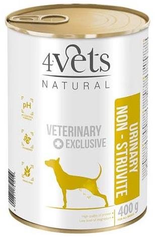 4Vets Natural Veterinary Exclusive Urinary SUPPORT Dog 400 g Diétna...
