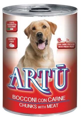 ARTÚ Chunks mäso 415 g Konzerva pre psov