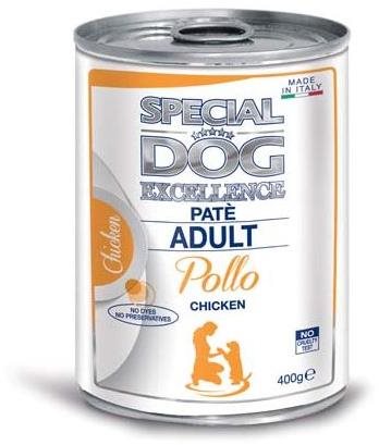 Monge Special Dog Excellence Adult paté kurča 400 g Paštéta pre psov