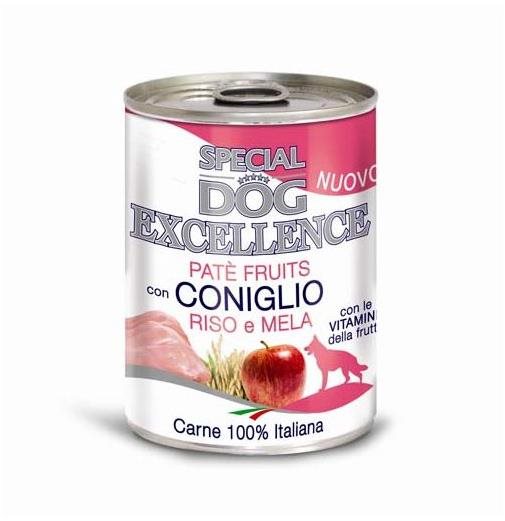 Monge Special Dog Excellence Fruits paté králik, rýža & jablko 400g...