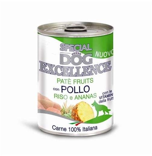 Monge Special Dog Excellence Fruits paté kurča, ryža & ananás 400 g...