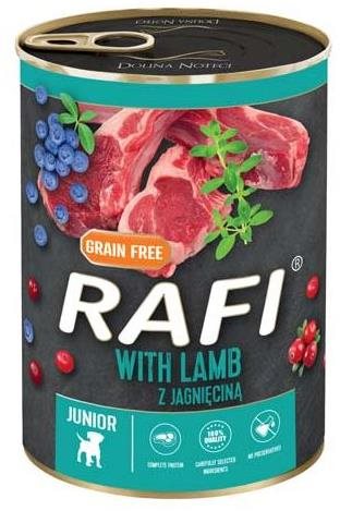 Rafi Junior paštéta jahňacia s čučoriedkami a brusnicami 400 g...