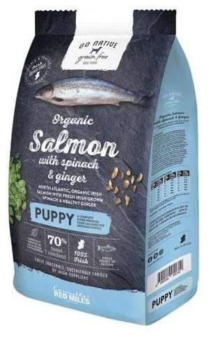 Go Native Puppy Salmon with Spinach and Ginger 4 kg Granule pre...