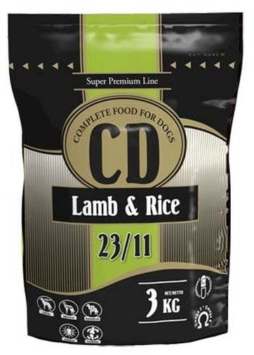 Delikan CD Lamb and Rice 3kg Granuly pre psov