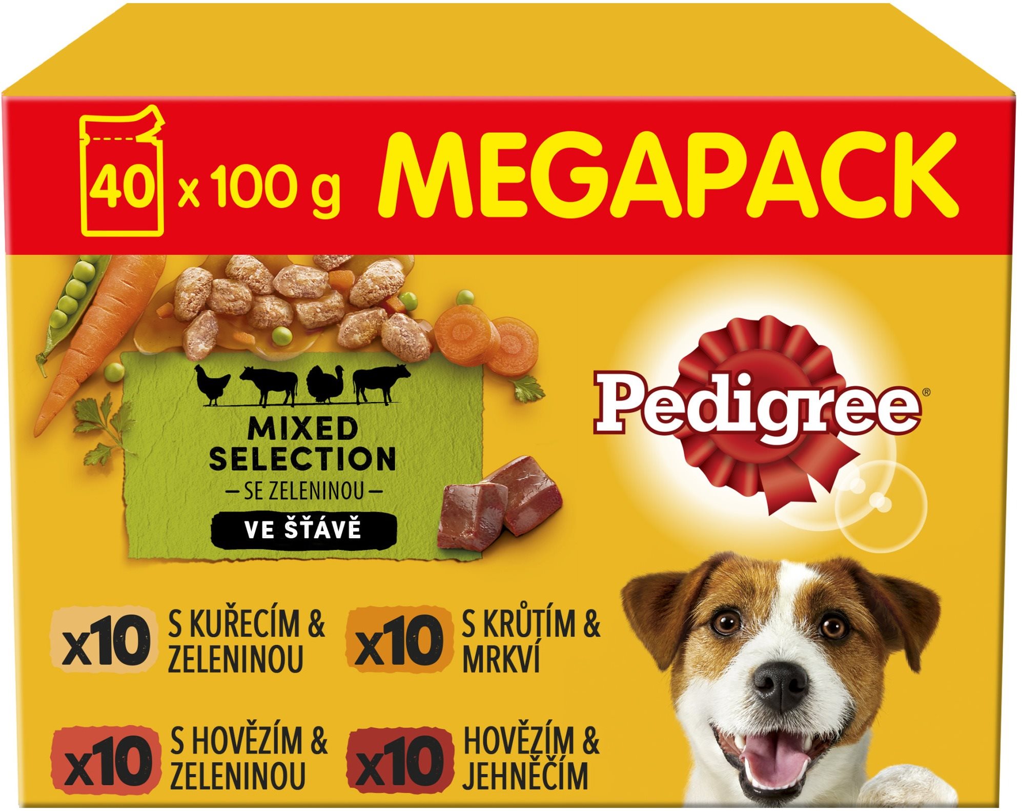 Pedigree Vital Protection kapsičky mäsový výber so zeleninou v...