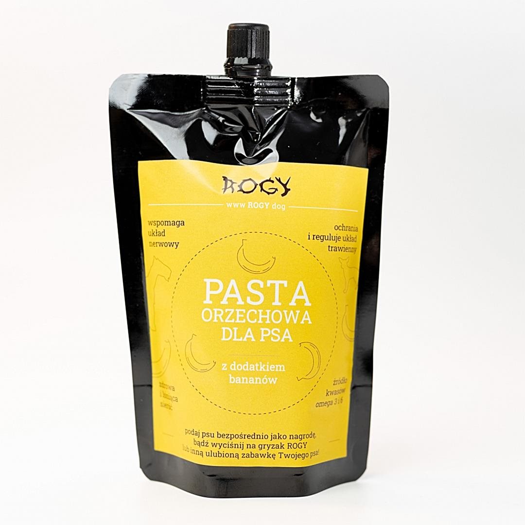 Rogy Arašídová pasta s banánom 300 g Kapsička pre psov